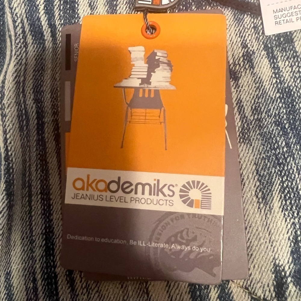 NWT Y2K Men's 38x34 Akademik's White Cloud Warriors Jeans🔥🔥 (D4) - Picture 5 of 13